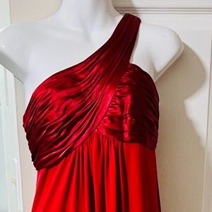 Red David’s bridal gown size 2